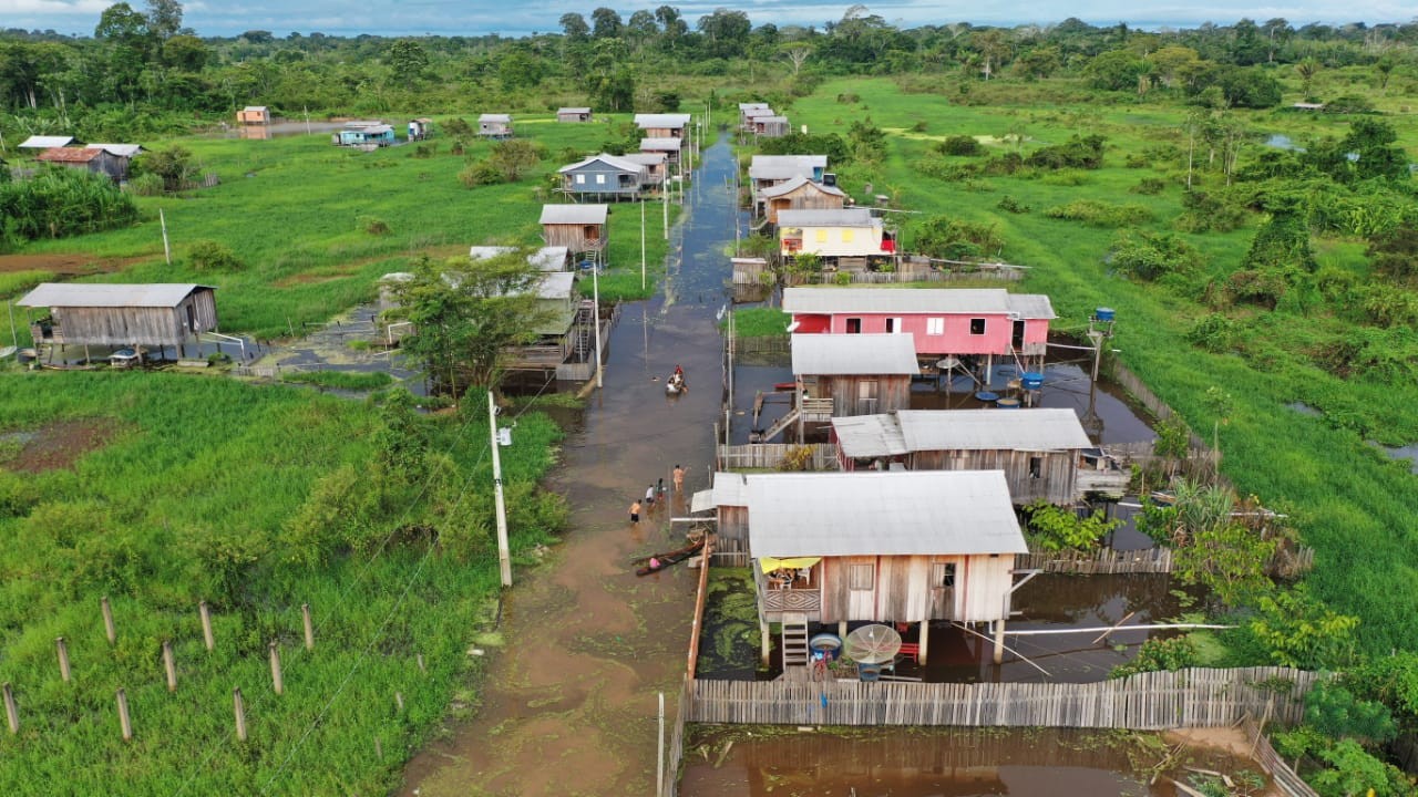 Enchente no AC deve causar inundação em município no interior do AM, alerta Defesa Civil 