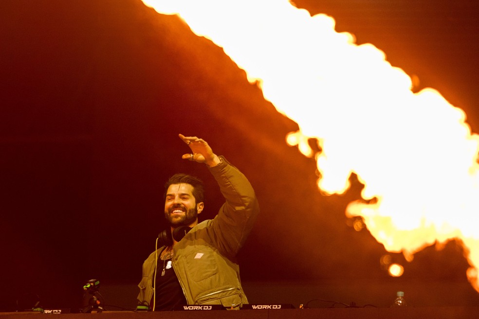 Alok na Festa do Peão de Americana — Foto: Thomaz Marostegan/g1