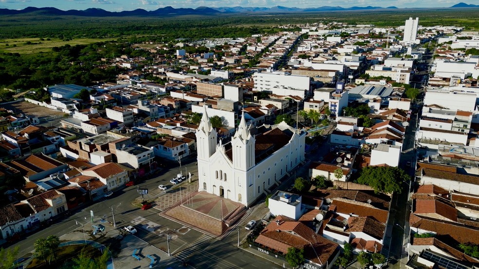 Símbolo de fé e tradição, a Igreja dos Remédios é marco da história de Sousa. — Foto: Divulgação Rede Paraíba