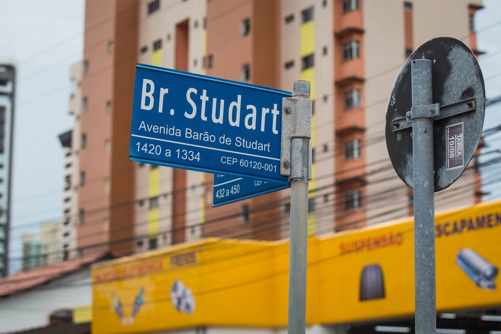 Barão de Studart passa pelos bairros Meireles, Aldeota, Dionísio Torres e Joaquim Távora. — Foto: Davi Rocha/SVM