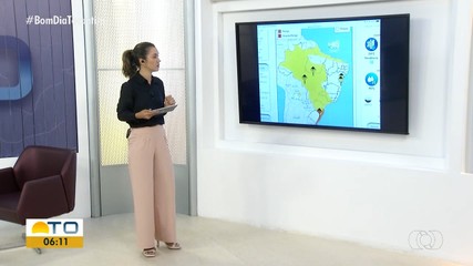 Saiba como fica a previsão do tempo para o Tocantins