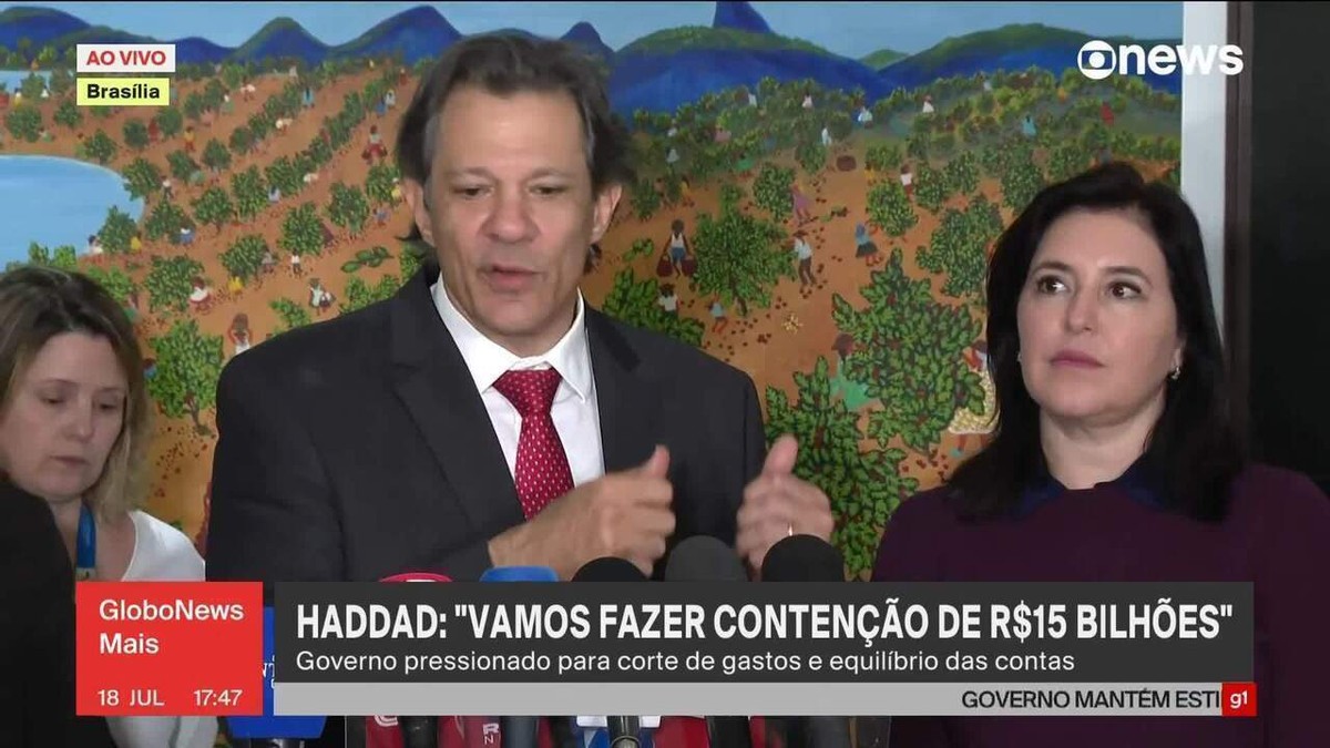 Al anunciar la congelación de 15 mil millones de reales, Haddad dijo que podría haber un déficit “cerca del techo del rango” en 2024 |  Economía