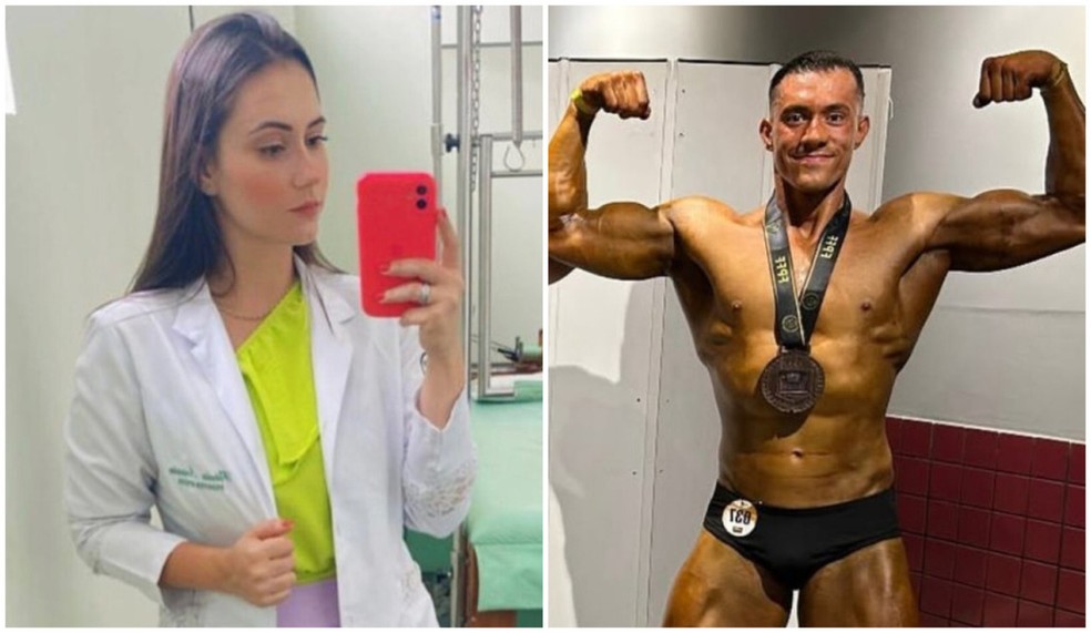 Os namorados Flávia Acassia e Caique Borri morreram em acidente em Casa Branca, no interior de São Paulo — Foto: Reprodução/Instagram