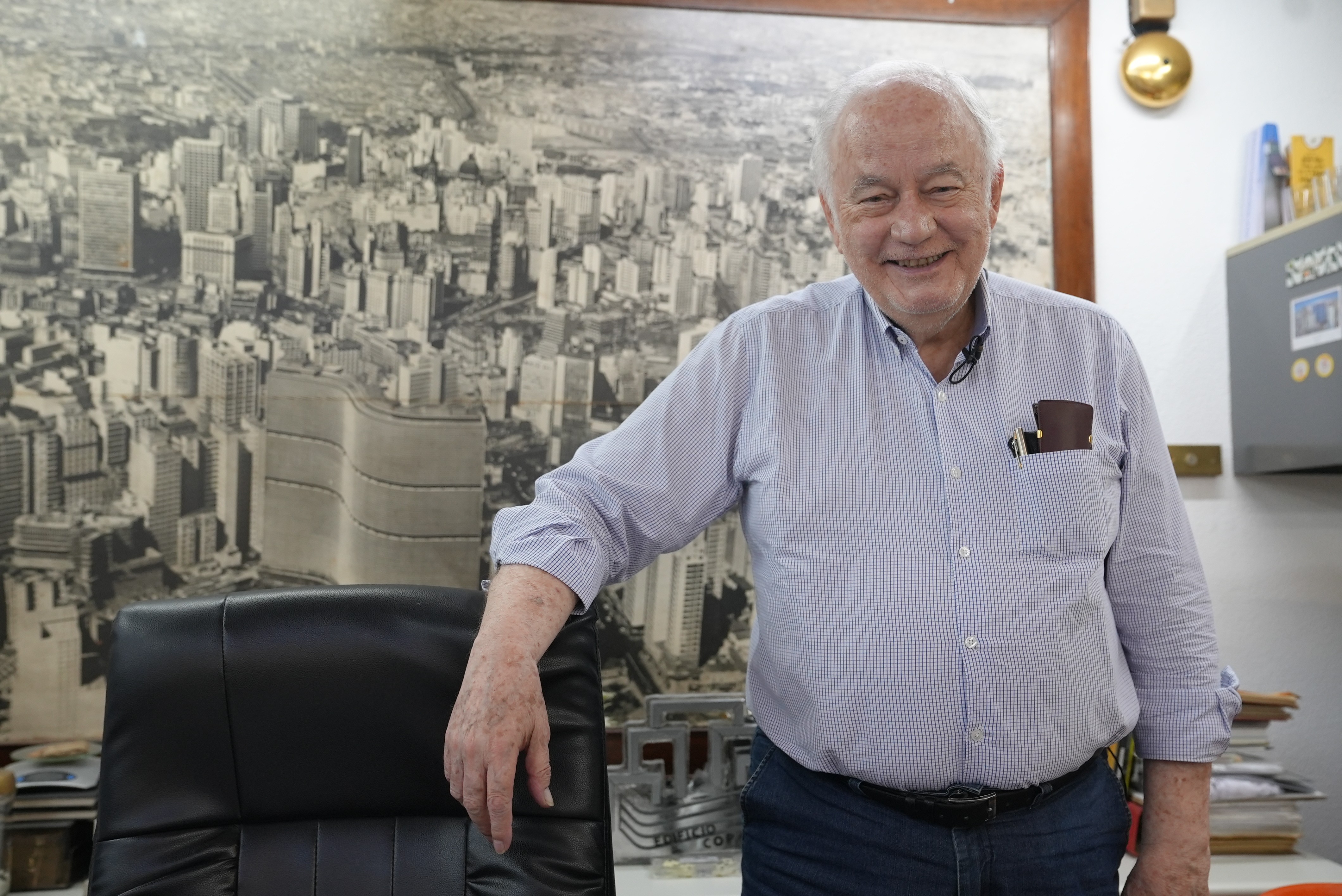 Affonso Celso Prazeres de Oliveira, síndico do Copan há mais de 30 anos, morre neste domingo em SP