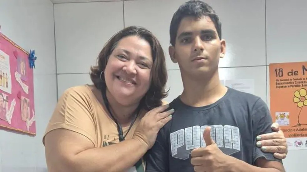 A conselheira tutelar Verônica Oliveira conhecia Gerson há nove anos — Foto: Arquivo pessoal