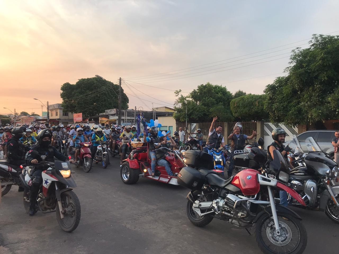 9ª Moto Romaria do Círio de Nossa Senhora da Conceição é nesta quinta, 20; veja trajeto