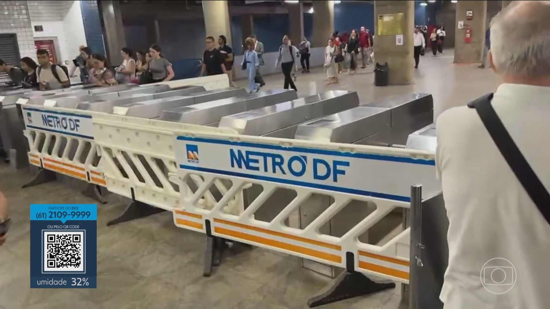 Metrô do DF volta a enfrentar pane e complica volta para casa nesta segunda