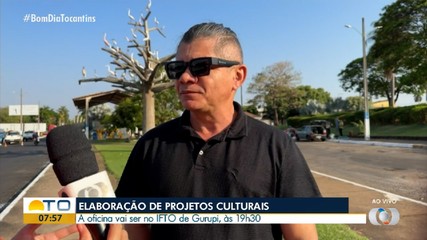 IFTO realiza oficina de elaboração de projetos culturais em Gurupi