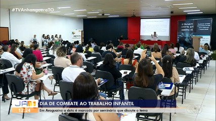 Seminário discute trabalho o combate ao trabalho infantil em Araguaína