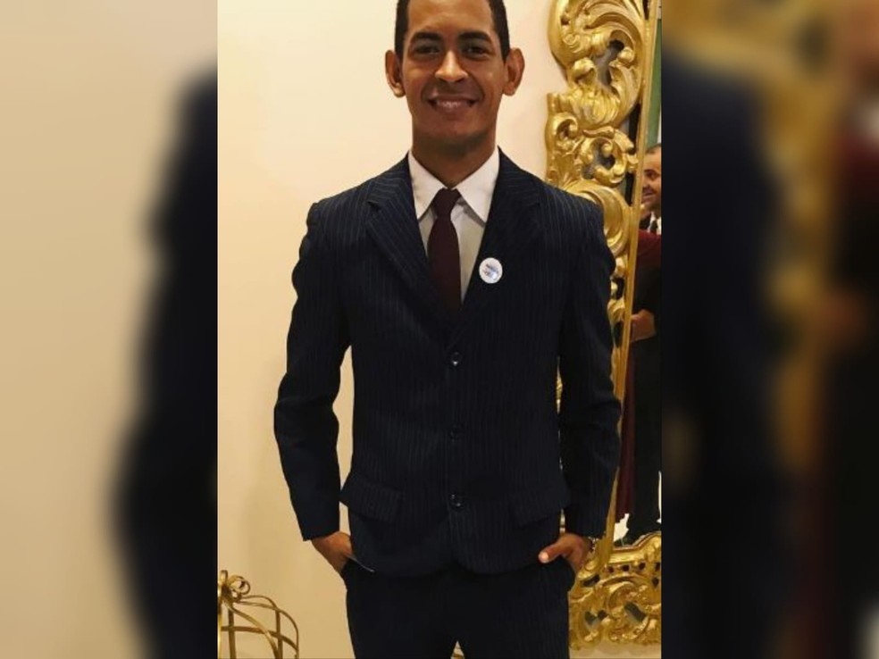 Cláudio Gerson, de 28 anos, morreu afogado ao tentar salvar uma adolescente na Praia do Icaraí, em Caucaia. — Foto: Arquivo pessoal