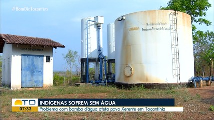 Indígenas de aldeia ficam sem água em Tocantínia