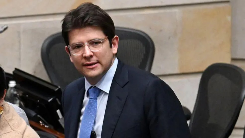 Miguel Uribe Turbay foi um dos jovens políticos de maior prestígio da Colômbia. — Foto: Getty Images via BBC