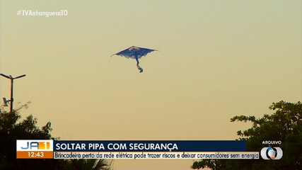 Saiba quais medidas de segurança são necessárias na hora de soltar pipa