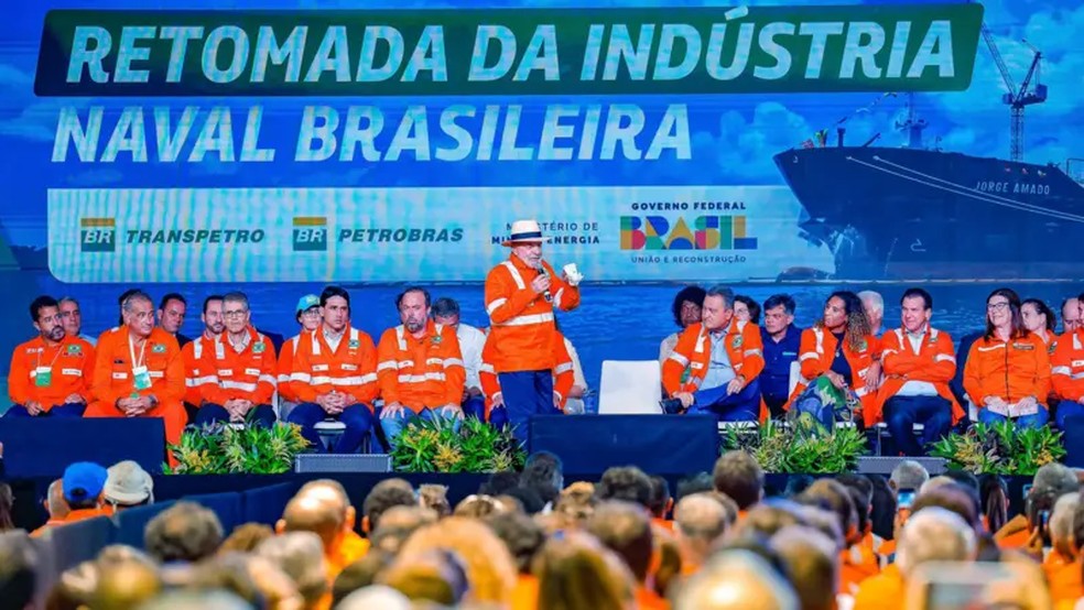 Lula: 'Não defendo a Petrobras porque eu como petróleo, eu não como' — Foto: Agência Brasil