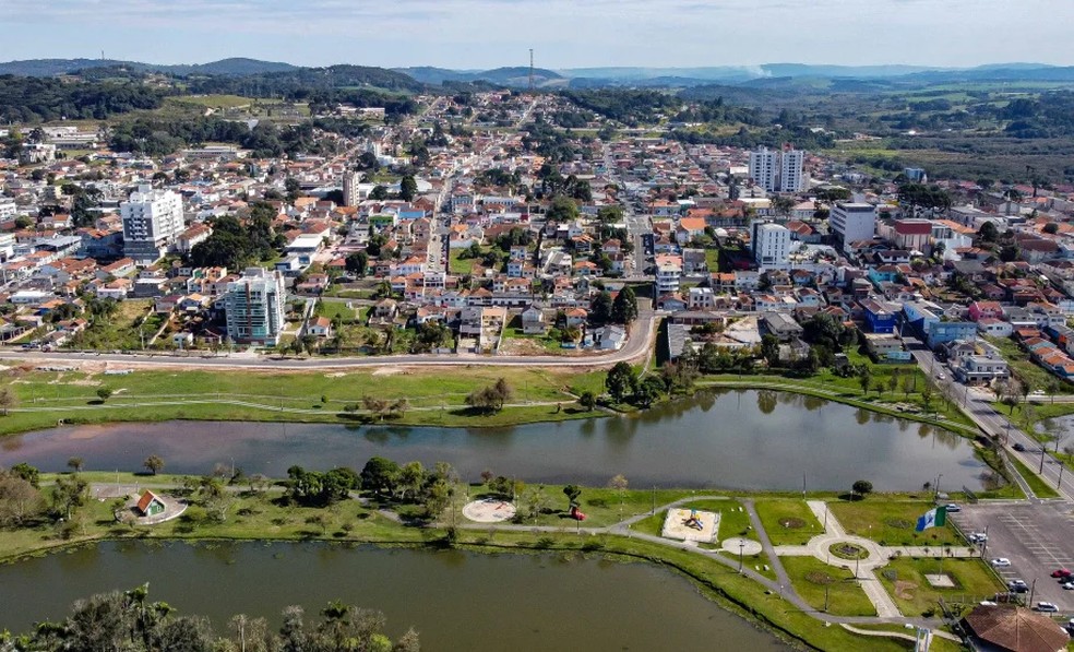 Cidade de Castro fica nos Campos Gerais do Paraná — Foto: Roberto Dziura Jr/AEN
