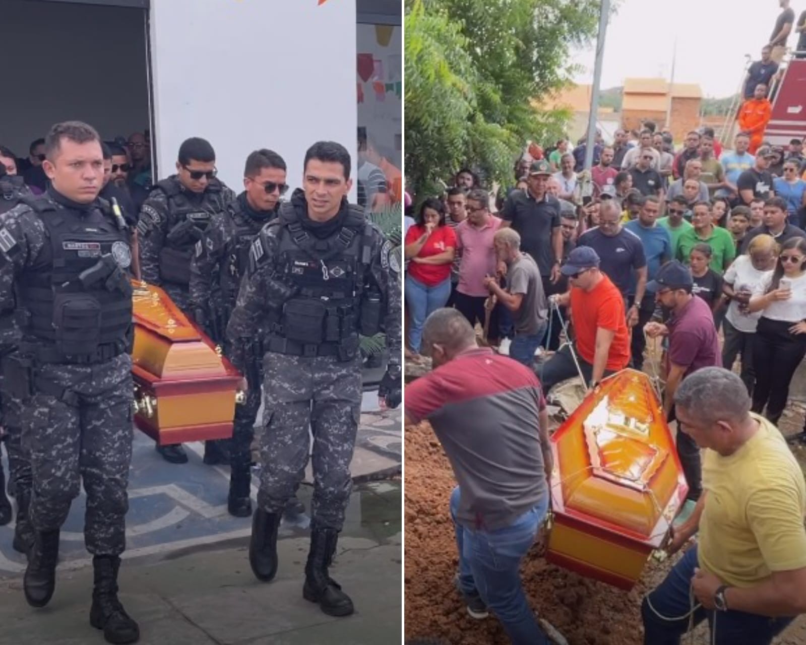 Corpo de policial militar morto por prefeito em vaquejada no MA é sepultado