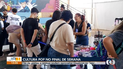 Fãs de games e animes podem aproveitar evento geek no Sesc Palmas
