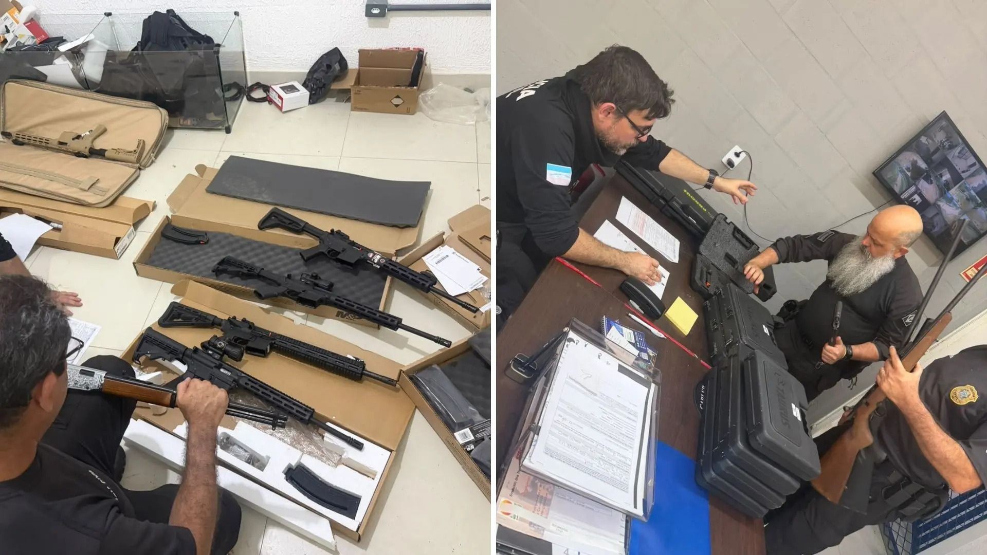 Empresários são presos por desviar armas de lojas para abastecer organizações criminosas no ES e RJ