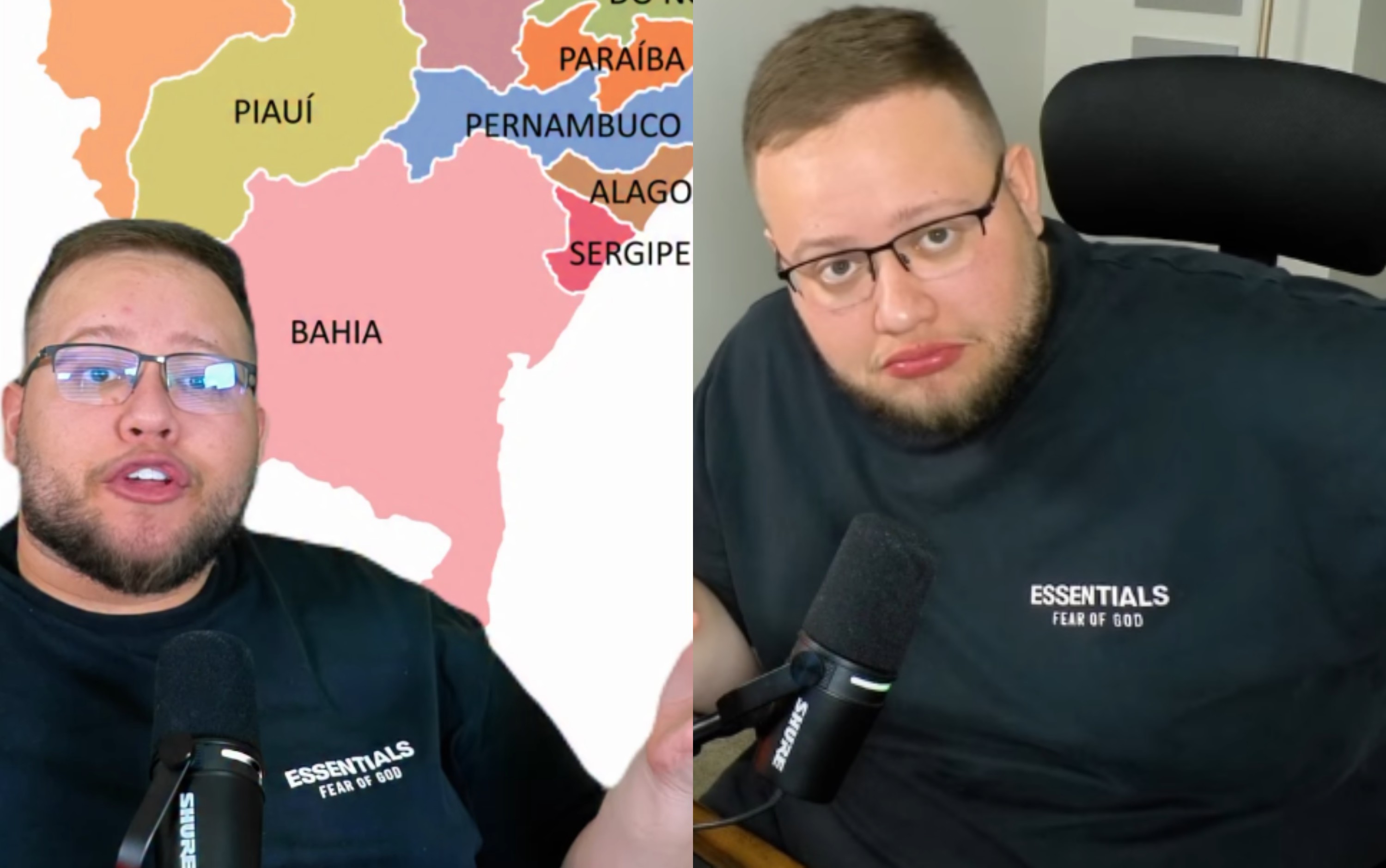 Justiça manda suspender Instagram de influenciador que fez falas preconceituosas contra nordestinos e chamou região de 'esgoto do Brasil'