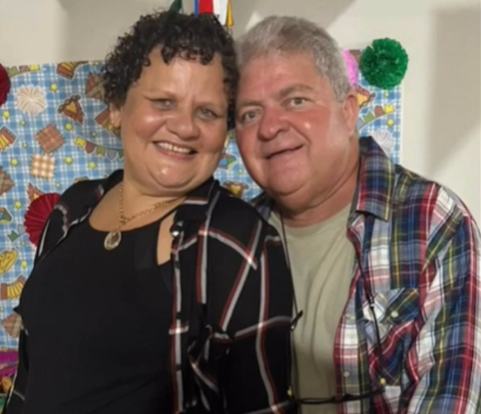 Marivânia e Vicente estão juntos há 40 anos — Foto: Redes sociais
