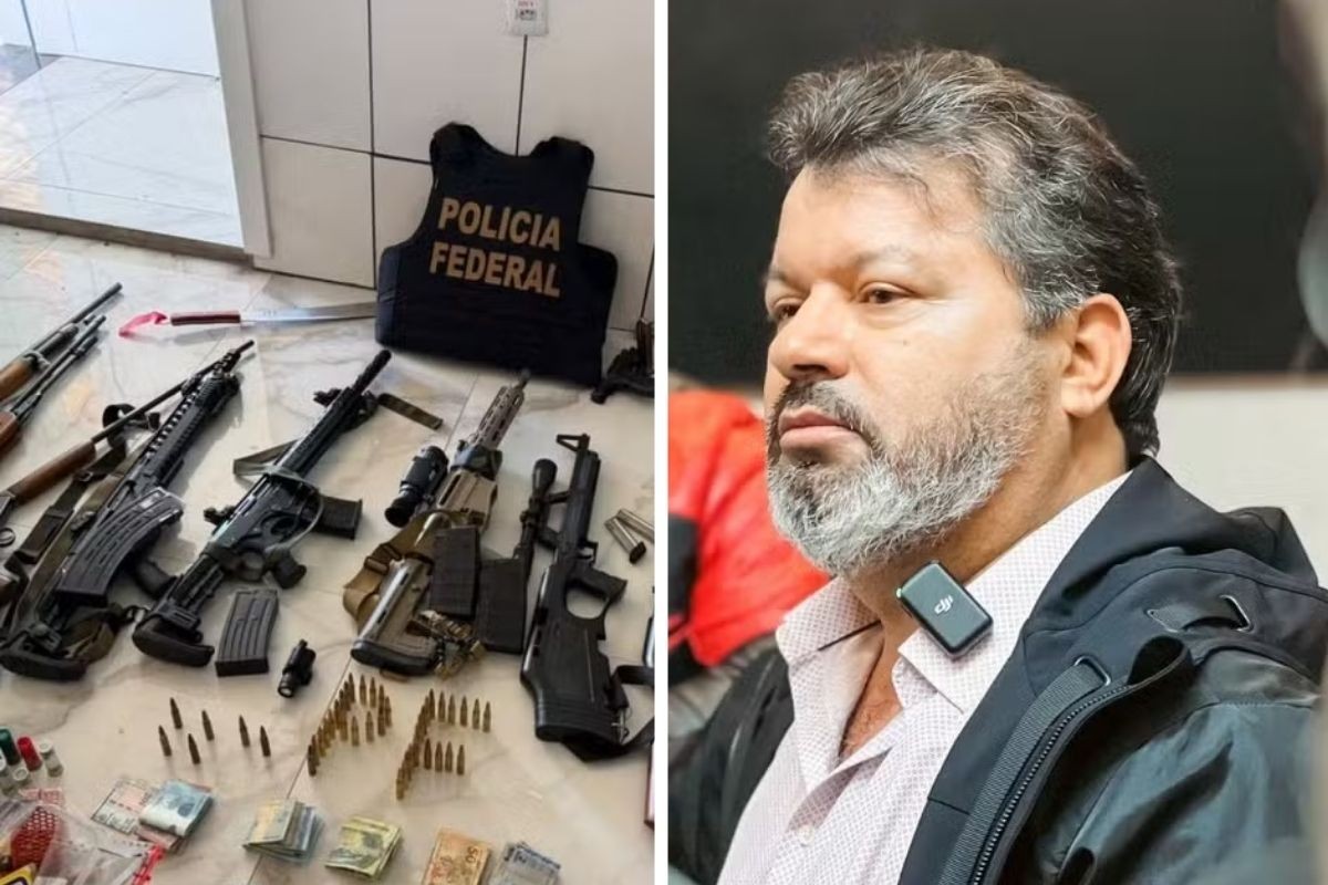 PF apreende arsenal em fazenda de candidato a deputado investigado por trabalho escravo em MS