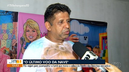 Fãs tocantinenses da Xuxa realizam sonho de ir ao show da cantora