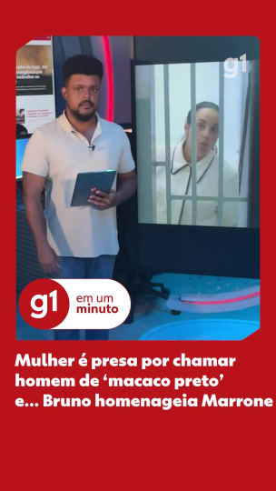 Mulher é presa por chamar homem de ‘macaco pre...