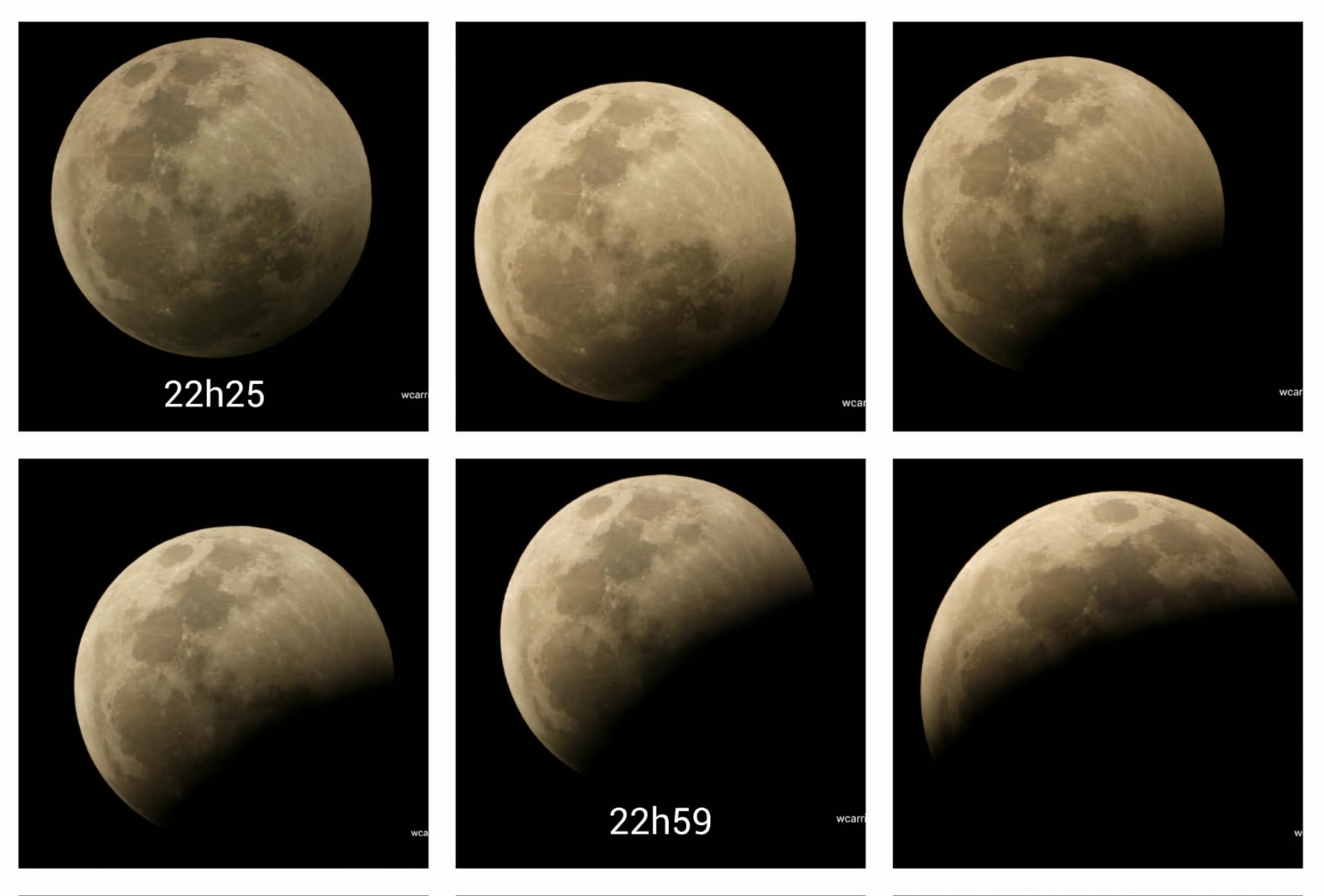 Eclipse lunar vira ‘sessão de fotos’ em estacionamento de condomínio