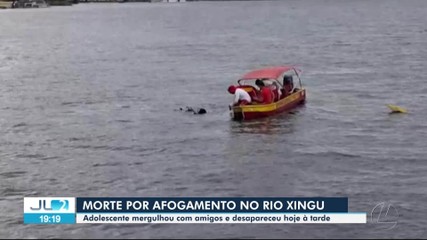 Adolescente desaparece no Rio Xingu após mergulho com amigos em Altamira