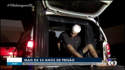 Dois homens são condenados pela morte de mototaxista em Araguaína
