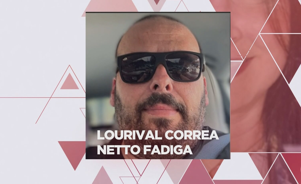 Lourival era amigo da família Hardy e planejou o sequestro e o pedido de resgate, segundo a polícia — Foto: Reprodução/Fantástico