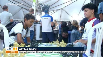 Moradores ganham Centro Esportivo Comunitário no setor Irmã Dulce