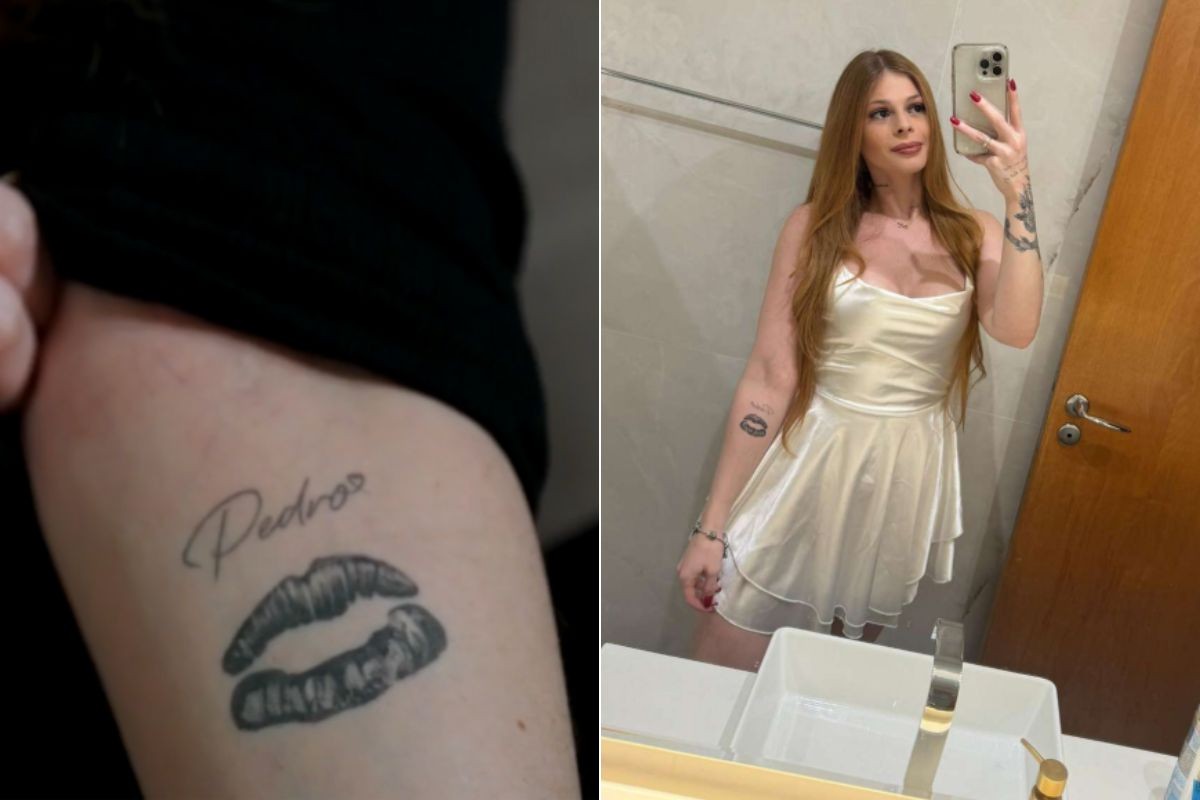 Médica espancada por fisiculturista conta conheceu o ex-namorado e mostra as tatuagens feitas como 'prova de amor'; veja quais