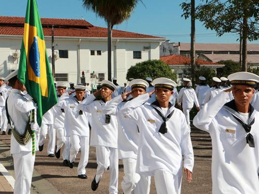 Corpo de Praças da Armada — Foto: Marinha/ Divulgação