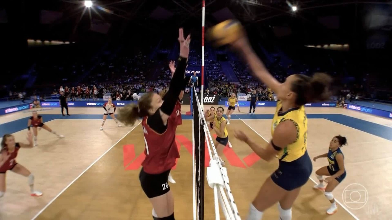Em busca de título inédito, Seleção feminina de vôlei vence Alemanha e se classifica para semifinal da Liga das Nações