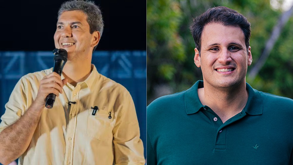 Eduardo Braide (PSD) e Orleans Brandão (MDB) lideram os números da pesquisa Quaest. — Foto: Reprodução/Redes Sociais