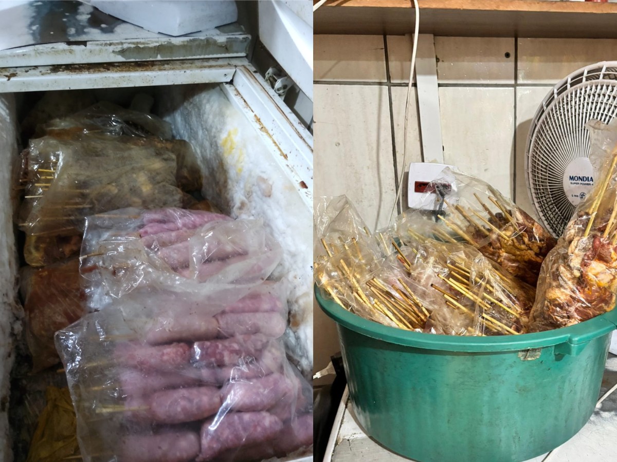 Operação no centro de Campinas apreende 280 kg de carnes irregulares bebidas falsificadas e cigarros contrabandeados