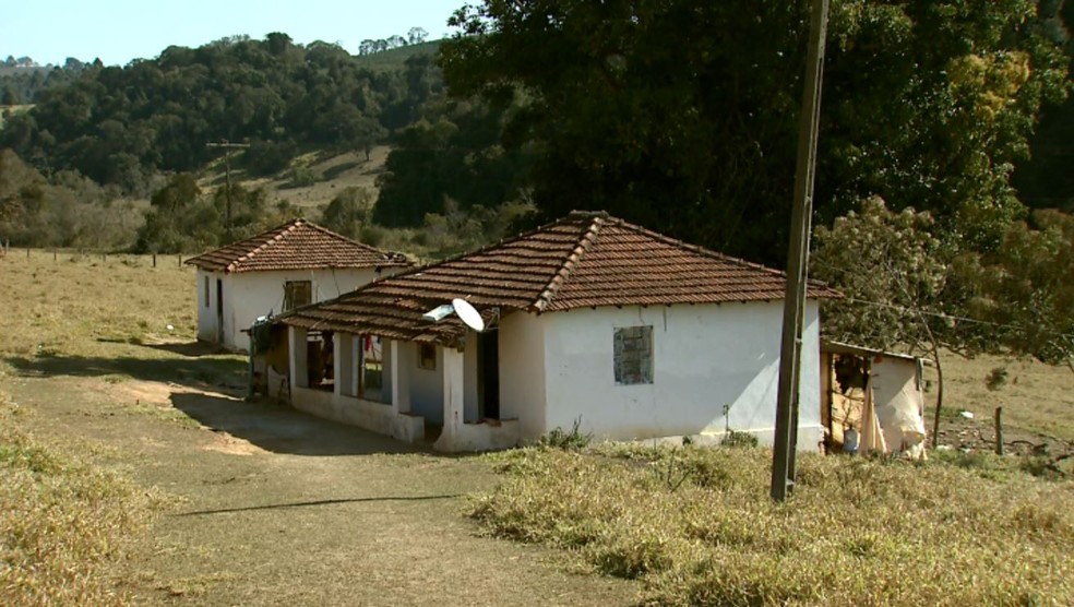 Bebê foi levado de sítio em Cabo Verde — Foto: Reprodução EPTV
