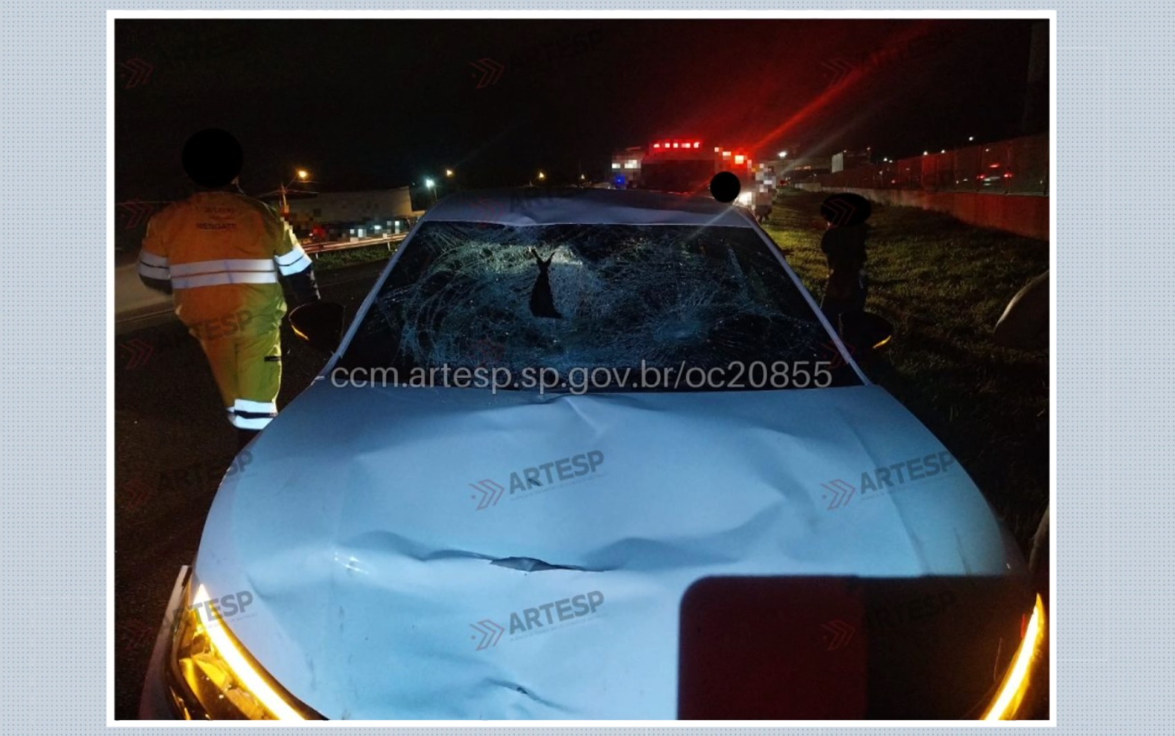Homem morre ao ser atropelado por carro na Rodovia Anhanguera em Ribeirão Preto, SP