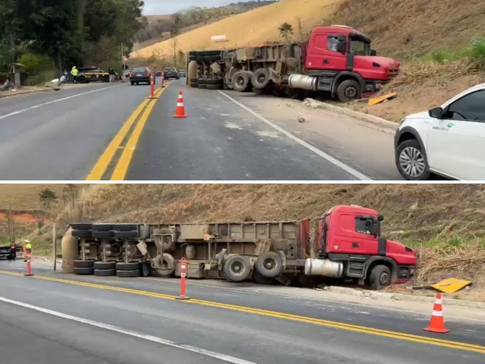 BR-116 registra terceira morte em três dias no mesmo trecho em Santa Rita de Minas