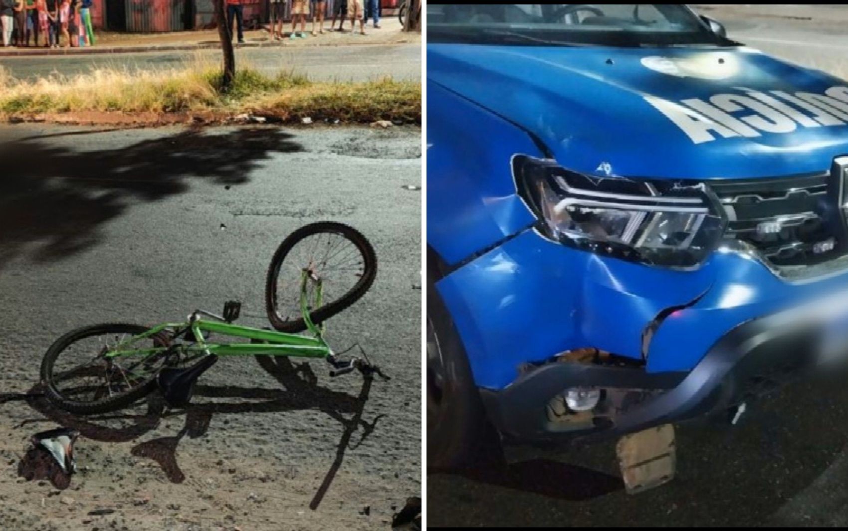 Ciclista morre em acidente com viatura da PM em Goiânia