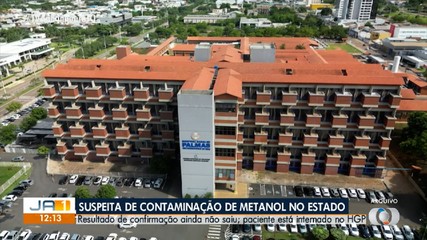 Paciente segue internado no HGP com suspeita de intoxicação por metanol