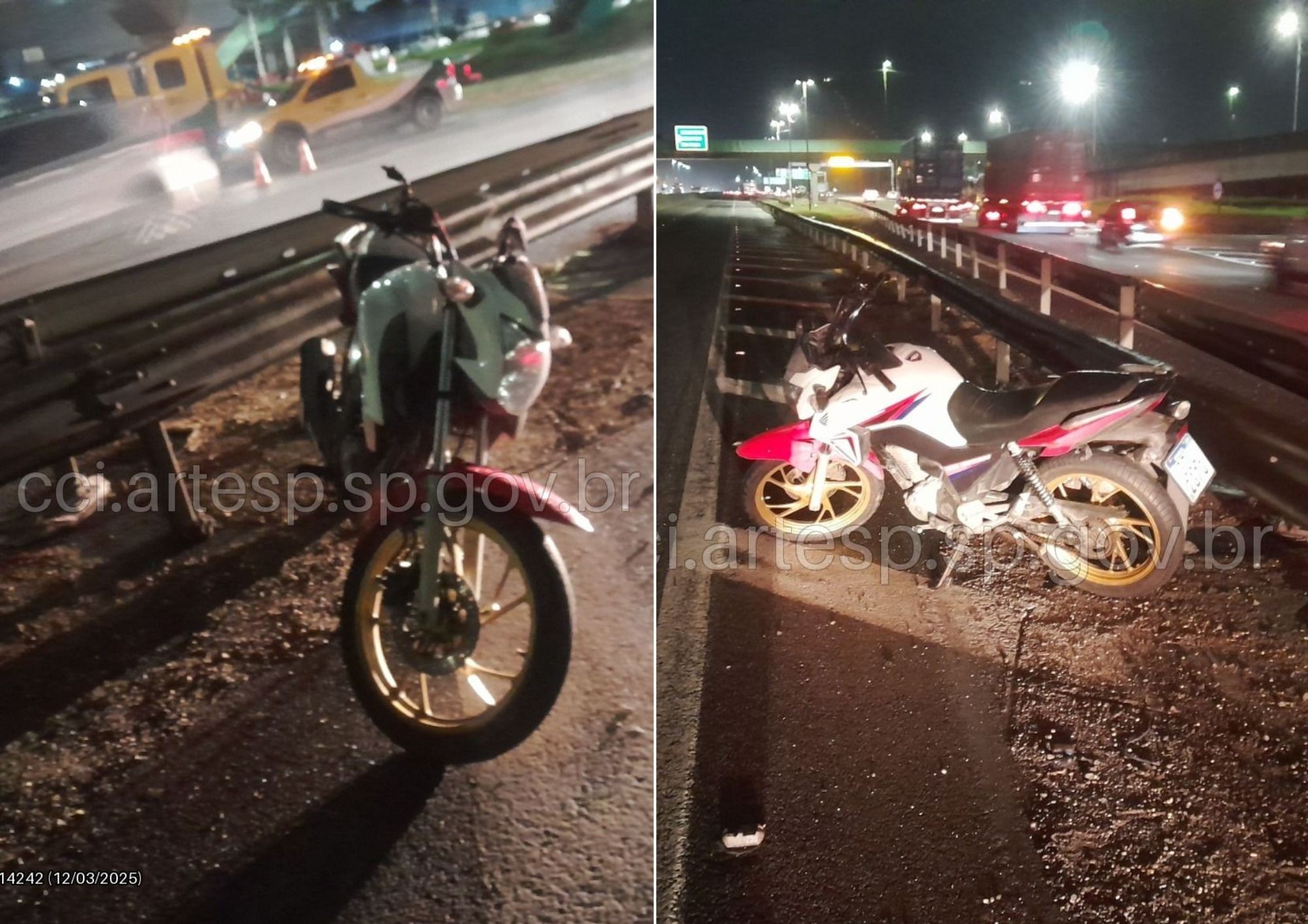 Motociclista morre após bater em pedestre e ser atropelado por carreta em rodovia de SP