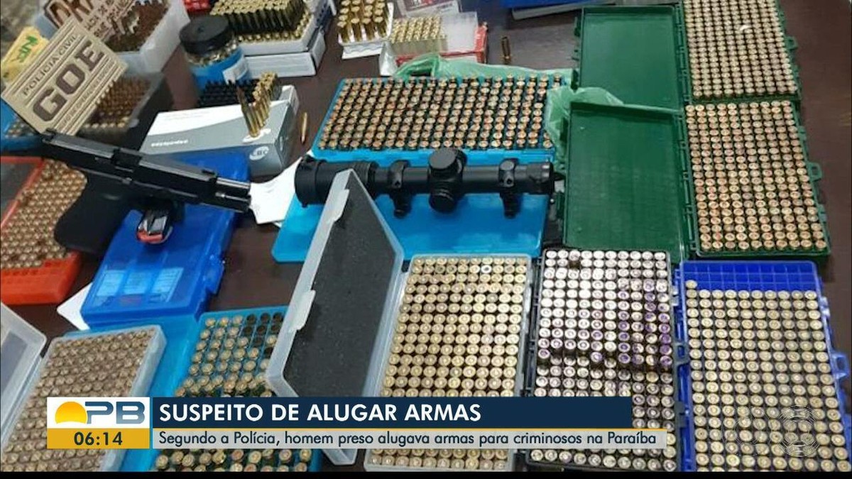 CAC é preso com arsenal de armas que seria usado em roubo na Capital -  Correio do Estado