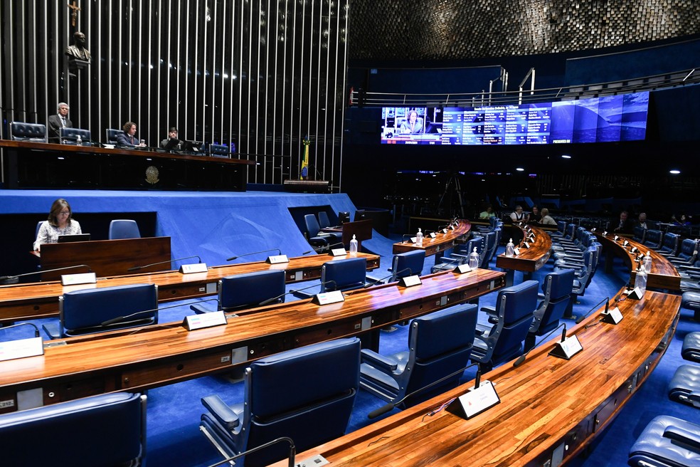 Plenário do Senado em imagem de arquivo — Foto: Jefferson Rudy/Agência Senado