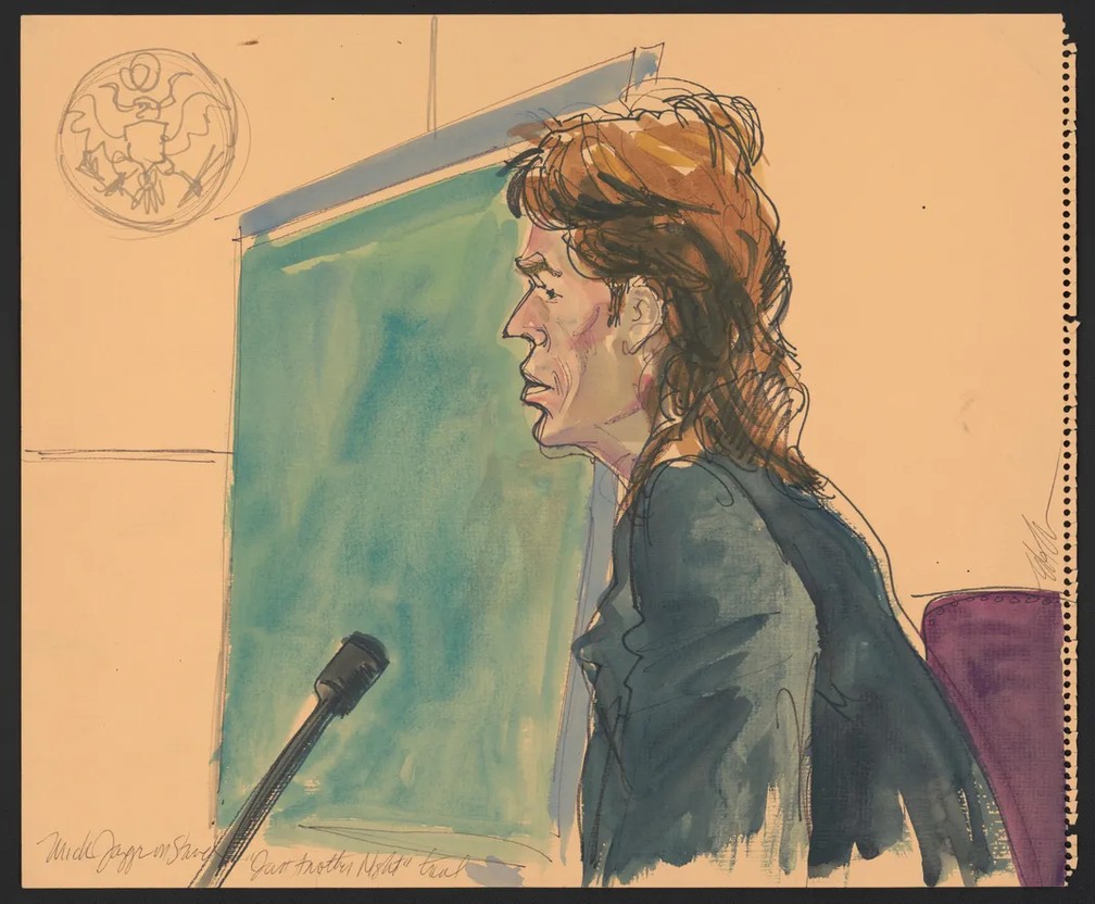 Mick Jagger no tribunal