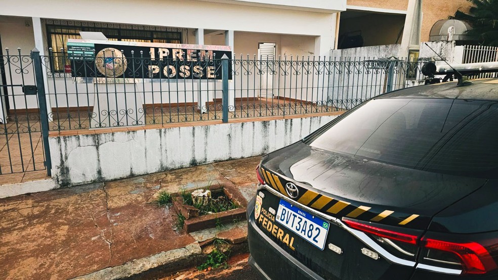 PF investiga aplicação irregular de R$ 13 milhões na previdência e cumpre mandados em Santo Antônio de Posse — Foto: Polícia Federal/Divulgação