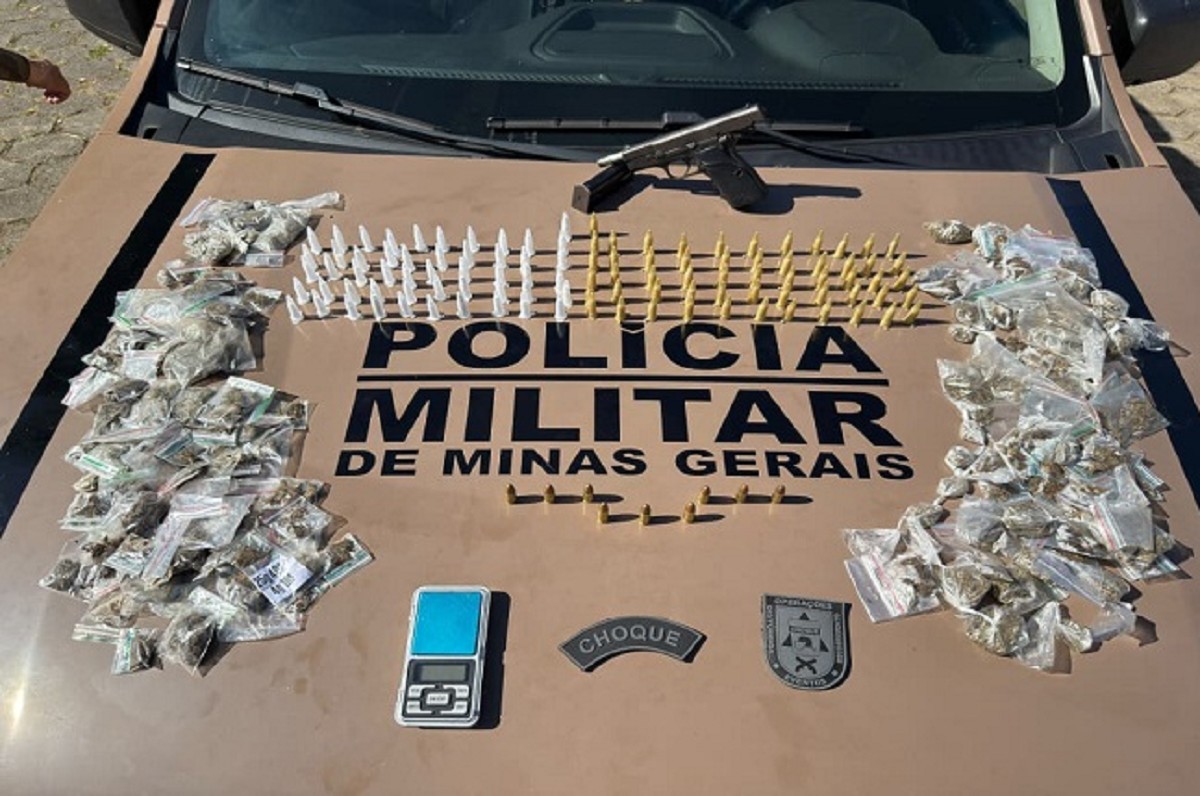 Operação contra grupos criminosos prende 26 pessoas e apreende drogas e armas na Zona da Mata