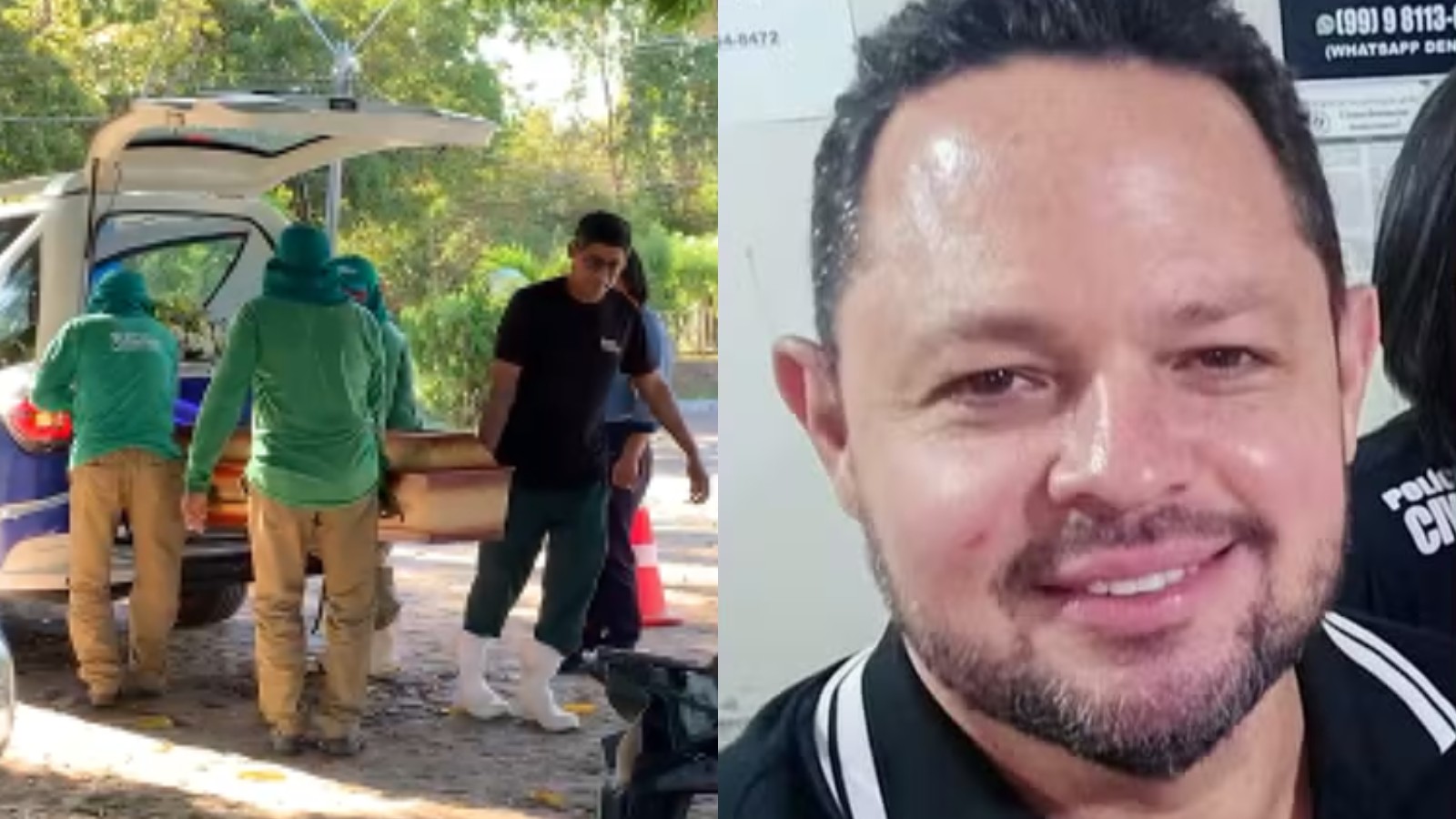 Velório de delegado morto em Caxias acontece em Teresina; vítima morava na capital piauiense