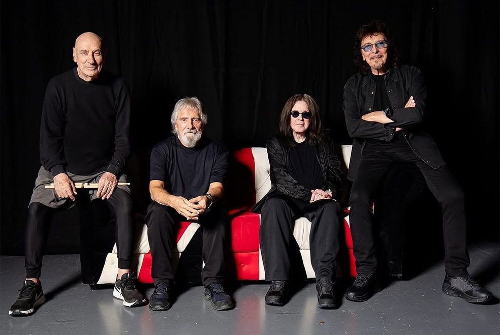Black Sabbath, que fará o último show neste sábado (5) — Foto: Reprodução/Instagram/@blacksabbath